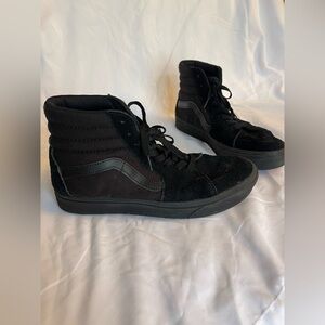 Black Vans ComfyCush Sneakers.